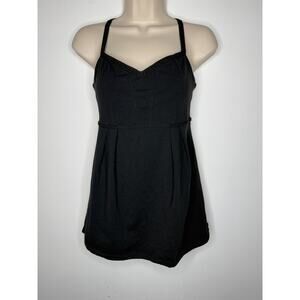 Lululemon Dance Strap Tank Black Crossover Size 8
